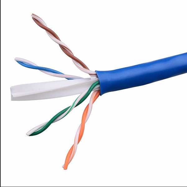 ISO CPR ETL 6 জোড়া UTP Lan Cable 24AWG 23AWG Cat5e Cat 6 ইন্ডোর