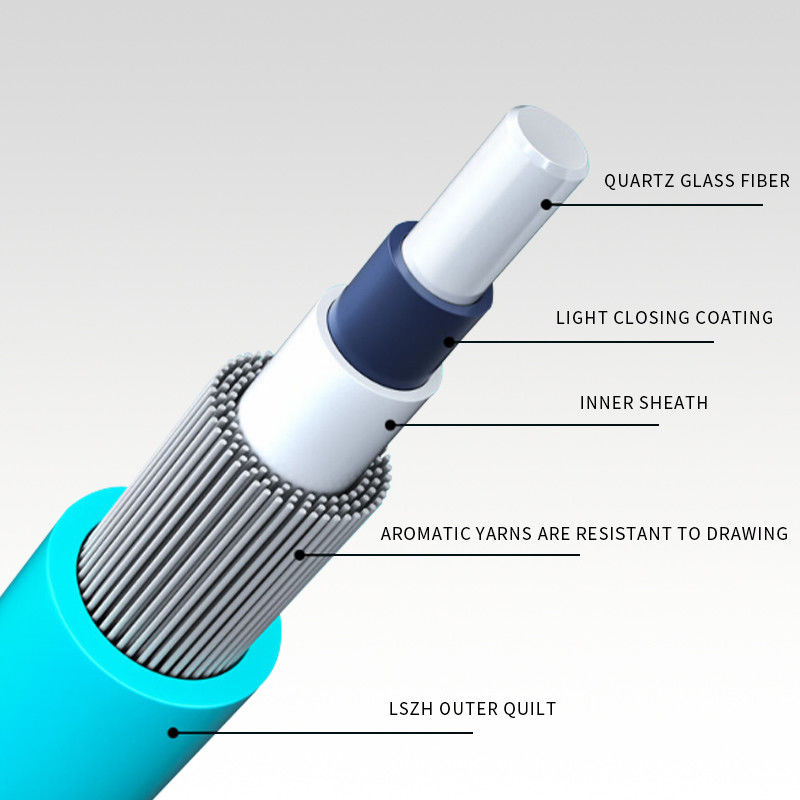 পিভিসি / এলএসজেএইচ / ওএফএনপি / ওএফএনআর / প্লেনাম ফাইবার অপটিক প্যাচ কর্ড সর্বোত্তম পারফরম্যান্সের জন্য