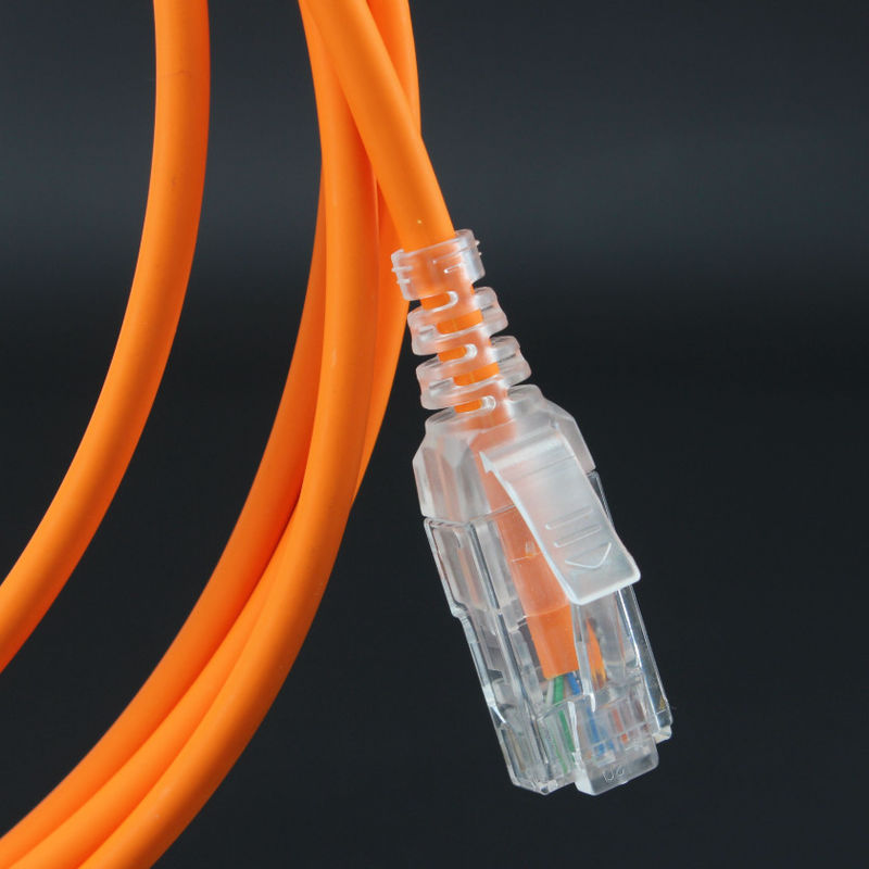 উচ্চ গতির স্থিতিশীল LSZH পিভিসি Cat6 প্যাচ কর্ড, 1000 ফিট ক্যাট 6 ইথারনেট কেবল