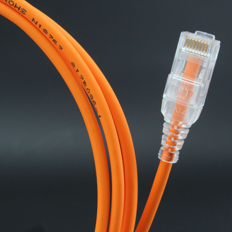উচ্চ গতির স্থিতিশীল LSZH পিভিসি Cat6 প্যাচ কর্ড, 1000 ফিট ক্যাট 6 ইথারনেট কেবল