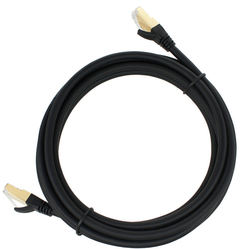 কাস্টম সিই ROHS FTP SFTP Rj45 প্লাগ Cat7 প্যাচ কর্ড, বিড়াল 7 ইথারনেট কেবল 1000ফুট