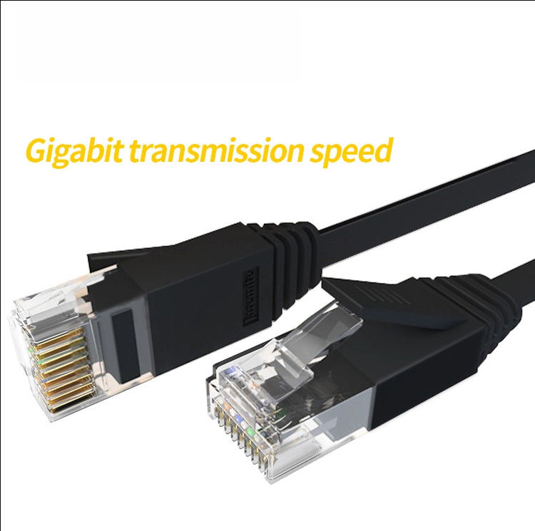 24AWG FTP UTP Cat6 প্যাচ কর্ড, ইথারনেটের জন্য অ্যাম্প প্যাচ কর্ড Cat6