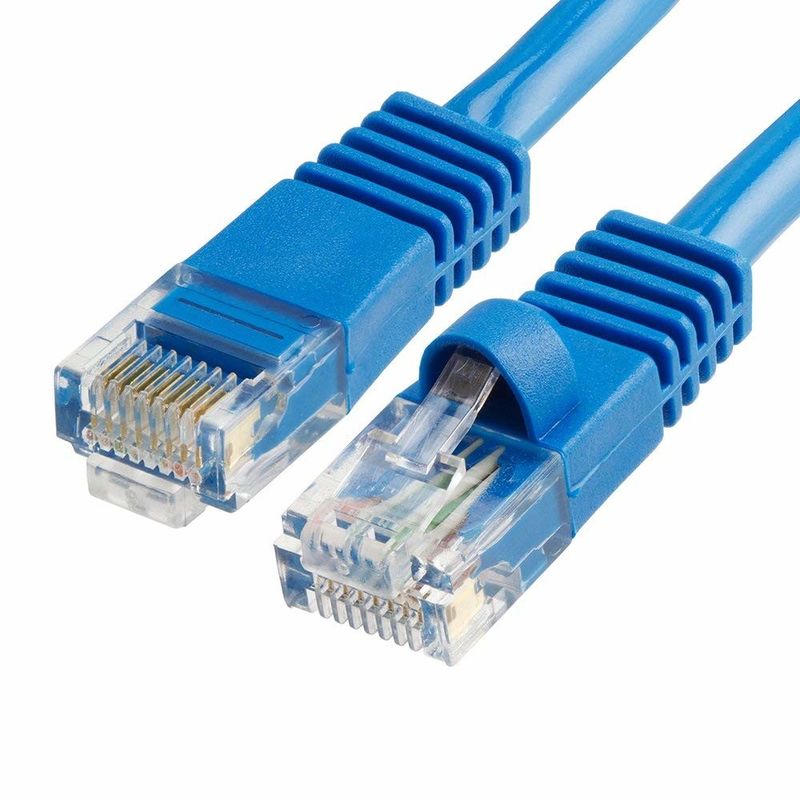 Cat5 5e 6 কেবল নেটওয়ার্ক ইউটিপি ক্যাট 5 কেবল এবং সংযোগকারী নেটওয়ার্কিং-এ প্যাচ কেবল